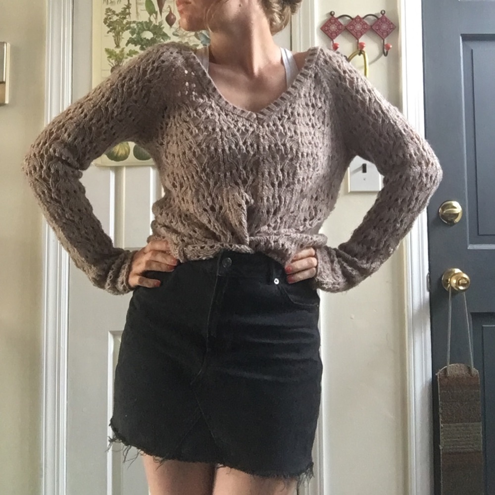 Knit sweater